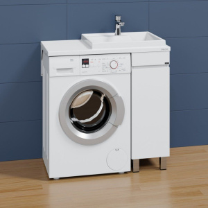 Мебель для ванной СаНта Марс 29 R напольная, 1 дверца, белая