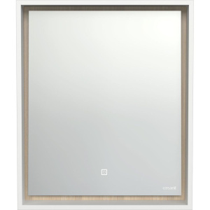 Зеркало Cersanit Louna 60 с подсветкой и полкой, сенсор на зеркале