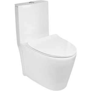 Купить Унитаз-моноблок Weltwasser WW SK Welzbach 001GL-WT безободковый, с микролифтом, белый глянец в Москве с доставкой Унитаз-моноблок Weltwasser WW SK Welzbach 001GL-WT безободковый, с микролифтом, белый глянец