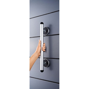 Поручень Ridder Premium А0204500 с противоскользящей накладкой, 45 см, хром матовый