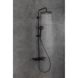 Купить Душевая стойка Gappo G95 G2495-5 черная в Москве с доставкой Душевая стойка Gappo G95 G2495-5 черная