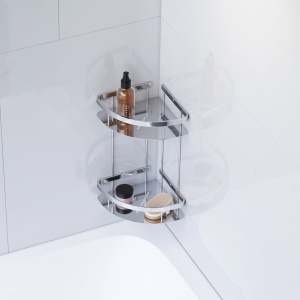 Полка AM.PM Sense L A7454200 2-ярусная, хром