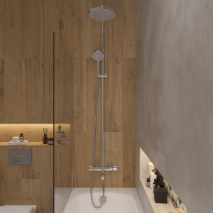 Душевая стойка Jacob Delafon Atom E26237-CP