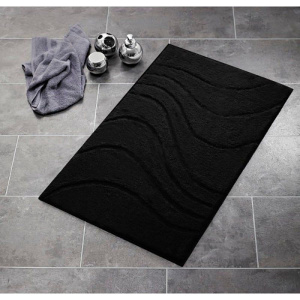 Коврик Ridder La Ola 729310 черный, 90x60