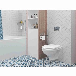 Унитаз подвесной с сиденьем микролифт Santek Бореаль 1.WH30.2.205