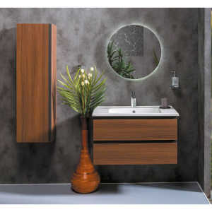 Мебель для ванной Armadi Art Capolda 85 dark wood