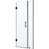 Душевая дверь в нишу RGW Hotel HO-012-B 1100х1950 профиль черный, стекло прозрачное