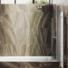 Шторка на ванну Maybahglass MGV-598-5 60x140, профиль матовый хром, стекло прозрачное