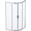 Душевой уголок AM.PM Gem W90UG-401-100MT 100x100, профиль матовый хром