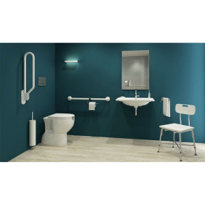 Купить Унитаз приставной BOCCHI Care&Confort глянцевый белый, с микролифтом в Москве с доставкой Унитаз приставной BOCCHI Care&Confort глянцевый белый, с микролифтом