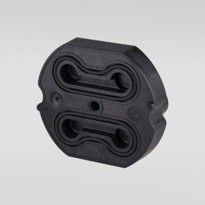 Смеситель для душа Kludi Bozz 386553976 С ВНУУТРЕННЕЙ ЧАСТЬЮ, черный, с внутренней частью 88011