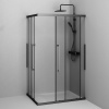 Душевой уголок AM.PM Func W84G-403-12090-BТ 120х90 см, профиль черный матовый