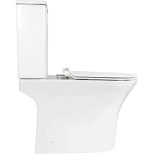 Унитаз-компакт BOND Oval F06-00 безободковый, с микролифтом