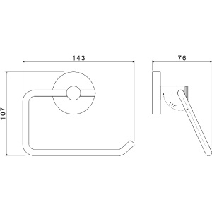 Купить Держатель для туалетной бумаги Aquatek Европа AQ4118BG шлифованное золото в Москве с доставкой Держатель для туалетной бумаги Aquatek Европа AQ4118BG шлифованное золото