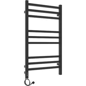 Полотенцесушитель электрический Laris Астор ЧКЧ П9 350/700 черный, L