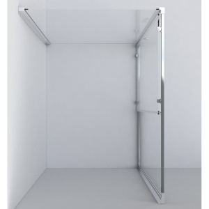 Купить Душевой уголок Vincea Garda VSR-1G1012CH 120x100 см, профиль хром, стекло шиншилла в Москве с доставкой Душевой уголок Vincea Garda VSR-1G1012CH 120x100 см, профиль хром, стекло шиншилла