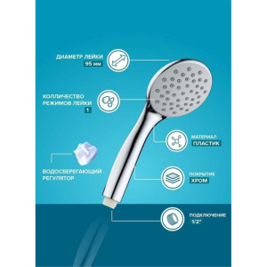 Душевая лейка РМС LE23