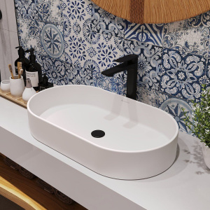 Раковина Aqueduto Espiral ESP0220 60 см, белая матовая