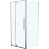 Душевой уголок RGW Stilvoll SV-03+90 см (119-122)x90x200 профиль хром, стекло прозрачное