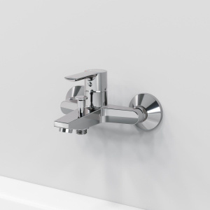 Купить Смеситель для ванны с душем Laparet Alamera N2032902LPT хром в Москве с доставкой Смеситель для ванны с душем Laparet Alamera N2032902LPT хром