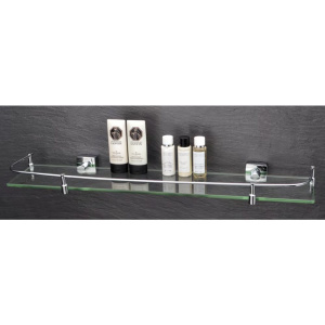 Купить Полка Fixsen Kvadro FX-61303B с ограничителем в Москве с доставкой Полка Fixsen Kvadro FX-61303B с ограничителем