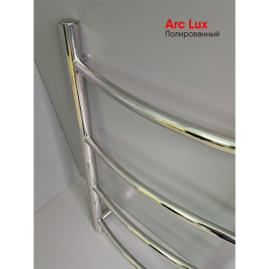 Полотенцесушитель электрический Indigo Arc Lux LCALE70-30Rt серебристый