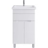 Тумба с раковиной SanStar Модена 50 Модена 50 напольная, белая, раковина Kirovit Фостер 50