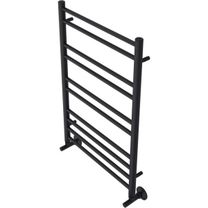 Полотенцесушитель водяной 500x800 Aquatek Либерти AQ RR1080BL черный