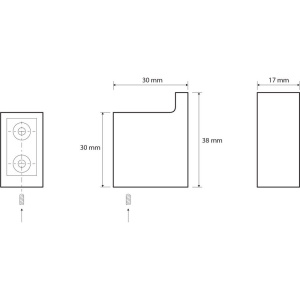 Купить Крючок Bemeta Nero 135006010 в Москве с доставкой Крючок Bemeta Nero 135006010