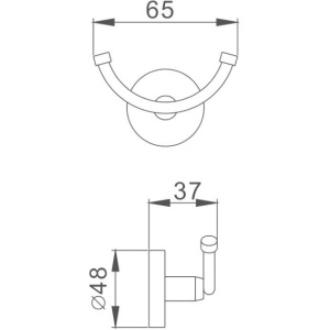 Купить Крючок Haiba HB17 05-2 в Москве с доставкой Крючок Haiba HB17 05-2