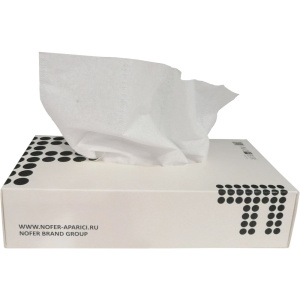 Держатель туалетной бумаги Nofer Capri 16228.N черный, с полкой для телефона + Салфетки Nofer OC-1-33 100 шт