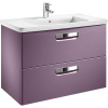 Тумба с раковиной Roca Gap 80 фиолетовая