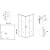 Душевой уголок Veconi Rovigo RV-13 100x100