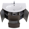 Тумба с раковиной Cezares Eden 91 grigio talpa opaco, раковина 50177