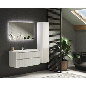 Тумба с раковиной Sanvit Рольф 100 белая