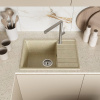 Мойка кухонная Domaci Палермо PR-600-002, бежевая
