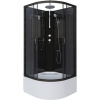 Душевая кабина Niagara Classic NG-6508-14BKT 90x90 см, без крыши, с тропическим душем