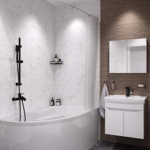 Душевой гарнитур DIWO Смоленск SM-05b черный