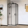 Душевой уголок Vincea City VSS-5CT900CLB 90х90 см, профиль черный, стекло прозрачное