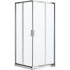 Душевой уголок Vincea Garda VSS-1G8011CL 110x80, профиль хром, стекло прозрачное