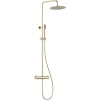 Душевая стойка AQUAme AQM8006BG шлифованное золото
