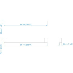 Купить Полотенцедержатель Mediclinics Harmonia AI1413C bright finish в Москве с доставкой Полотенцедержатель Mediclinics Harmonia AI1413C bright finish