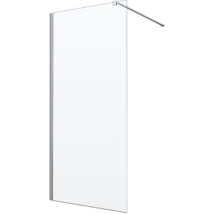 Душевая перегородка Vincea Walk-in VSW-1H110CL 110 см, профиль хром, стекло прозрачное