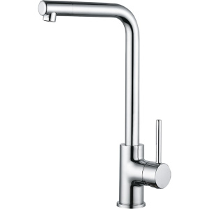 Комплект Мойка кухонная Domaci Парма V-251 серая + Смеситель Ливорно