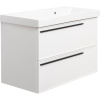 Тумба с раковиной La Fenice Elba Twin 90 белая