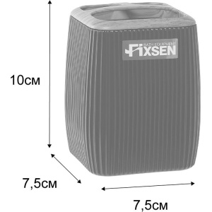 Стакан Fixsen Black Wood FX-401-3 черный