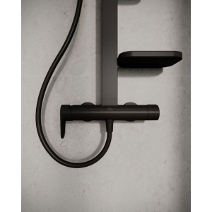 Душевая стойка Ideal Standard Alu+ BD584XG, silk black