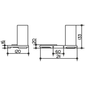 Стакан для ванной Keuco Edition 400 11556019000 хром
