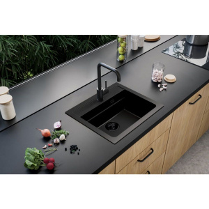 Купить Мойка кухонная Alveus Atrox 30 carbon в Москве с доставкой Мойка кухонная Alveus Atrox 30 carbon