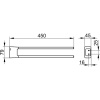 Держатель для полотенец Keuco Aveno 14618010000 хром